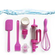 Cake and Cupcake Baking Kit - Set of 11 Accesories for Decorating Supplies - Easy Tools for Cupcake, Cookie and...