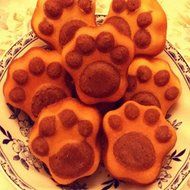 bouti1583 Silicone Cat Paw Charlotte Cake Baking Mold 1 Pcs with 6 Cavities N4