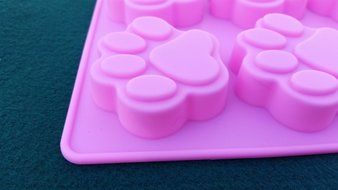 Dog Paw Baking Molds | Silicone Cake Molds For Dog Treats | Cake Decorating Supplies | Cookie Molds | Candy Molds...