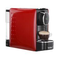 VonShef Coffee Pod Machine - For Nespresso Compatible Capsules - 1250W - in Stylish Red N5