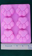 Dog Paw Baking Molds | Silicone Cake Molds For Dog Treats | Cake Decorating Supplies | Cookie Molds | Candy Molds... N2