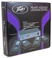 Peavey ALS 72.1 Mhz Assisted Listening System Transmitter And Four Receivers With Ear Buds Frequency Response... N2