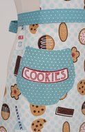 Handstand Kitchen Child's 'Milk and Cookies' Apron N2