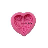 SHINA New Arrival Fondant Silicone Sugar Birds And Love Shaped Cake Craft Mold For Your Baby N5