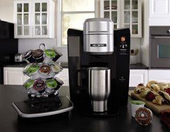 Mr. Coffee Single Serve Coffee Brewer BVMC-KG6-001, 40-Ounce, Black N6