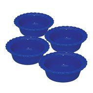 Chantal 5-inch Classic Individual Pie Dishes, White, Set of 4 N3