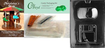 Cybrtrayd J080 Computer Disc and Mouse Jobs Chocolate Candy Mold N3