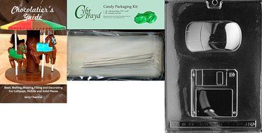 Cybrtrayd J080 Computer Disc and Mouse Jobs Chocolate Candy Mold N4