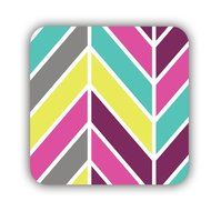 Generic Cup Coaster In Fashion Print Chevron 2 Mdf N9