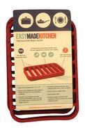 Easy Made Kitchen Silicone Roasting Rack Set, 2 Racks Per Package N8