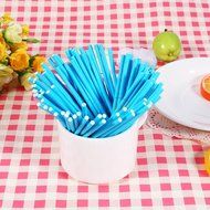 100 Count Sucker Lollipop Sucker Sticks (Pink) N7