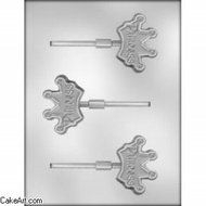 Cake Art - 2.5" Crown Sucker Mold (5)