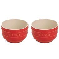 Staub Ceramic Ramekin 2-pc Set - Cherry