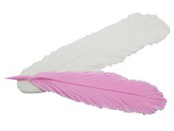 FOUR-C Cake Tools Feather Veiner Molds Silicone Fondant Moulds Cake Toppers Color Pink N3