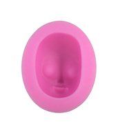 Witkey Girl Face Shape Non Stick Silicone Molds Fondant Chocolate Molds Candy Molds Baking Cookie Moulds Soap... N3