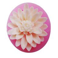 Lotus Flower 3D Fondant Cake Mold Candy Sugar craft Cutter Baking Tool Random Color N3