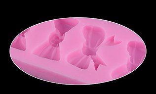 AnnyMart&reg; Silicone Embossing Mold Peacock Fondant Cake Mould Sugar Craft Decorating Molds (Peacock) N12