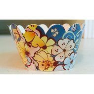 24 Cinderella Inspired Butterflies and Ballgowns Cupcake Picks and Cupcake Wrappers