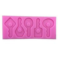 Y&amp;XL&amp;H Key Shaped Silicone Fondant Cake Cake Chocolate Silicone Molds,Decoration Tools Bakeware N2