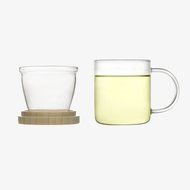 Emoi 15oz Teapot, Pyrex Glass Brewing Tea Cup, Tea Infuser Mug, Premium Loose Leaf Flower Tea and Coffee Maker... N3