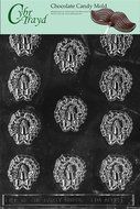Cybrtrayd C004 Wreath with Candles Life of the Party Chocolate Candy Mold with Exclusive Cybrtrayd Copyrighted...
