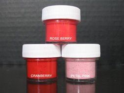 Petal Dust Set of 3 Rose Berry / Cranberry / Petal Pink