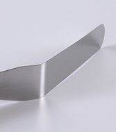 Newest 25cm Cake Icing Spatula With Wood Handle Cream Butter Smoother Blade Angled Flat Scraper Smoothing Decorating... N5