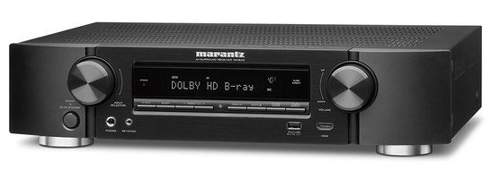 Marantz NR1603 Slim Line 7.1 Channel 3D Pass Through Networking Home Theater Receiver with AirPlay (Black) (Discontinued... N4