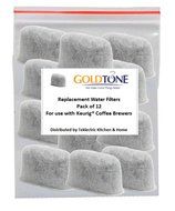 GoldTone (TM) Replacement Charcoal Water Filter Cartridges for Keurig Classic and 2.0 Coffee Maker Machines -...