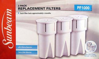 Sunbeam P1000 Replacement Water Filters (3 Pack)