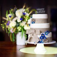 Happy 60th Birthday Rhinestone Crystal Cake Topper Silver, Numbers, Letters for Wedding, Birthday, Anniversary... N32