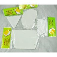 Smoother Comb Set Cake Edge Side Decorating Tools Scraper 4 in 1 White N2