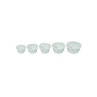 Winco RP-3B Plain Ramekins, 3-Ounce, Bone
