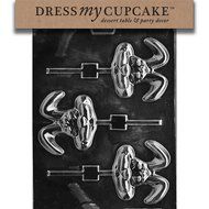 Dress My Cupcake DMCC197 Chocolate Candy Mold, Bow Package, Christmas N23