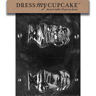 Dress My Cupcake DMCC197 Chocolate Candy Mold, Bow Package, Christmas N25
