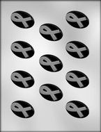 CK Products Awareness Ribbon/Oval Choc Mold