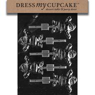 Dress My Cupcake DMCC197 Chocolate Candy Mold, Bow Package, Christmas N29