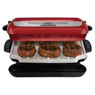 George Foreman GRP4842R 3-in-1 Multi-Plate Evolve Grill, Electric Grill, (Panini Press, Grilling, and Waffle Plates... N23