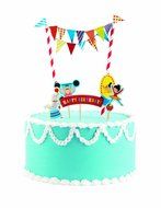 Party Partners Design Mini Cake Decor Kit, Big Top Circus N2
