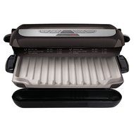 George Foreman GRP4842R 3-in-1 Multi-Plate Evolve Grill, Electric Grill, (Panini Press, Grilling, and Waffle Plates... N24
