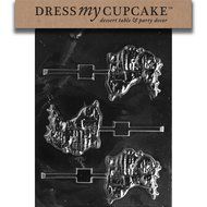 Dress My Cupcake DMCC197 Chocolate Candy Mold, Bow Package, Christmas N32