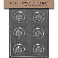 Dress My Cupcake DMCC197 Chocolate Candy Mold, Bow Package, Christmas N33