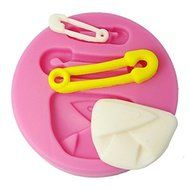 Sher FOUR-C Gum Paste And Sugarpaste Mold Cupcake Decorating Tools Color Pink N2