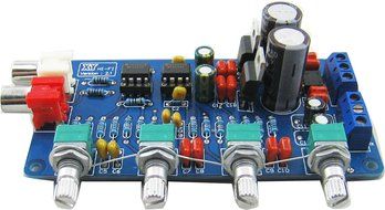 Yeeco Pre-amp Volume Control Board Tone Finished Board Kit 10 Times Dual AC 15V Original HIFI Tone Adjustment... N3