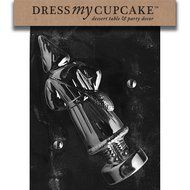 Dress My Cupcake DMCC197 Chocolate Candy Mold, Bow Package, Christmas N39