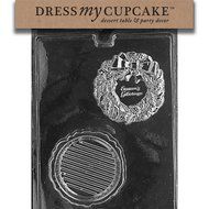 Dress My Cupcake DMCC197 Chocolate Candy Mold, Bow Package, Christmas N41