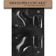 Dress My Cupcake DMCC197 Chocolate Candy Mold, Bow Package, Christmas N43