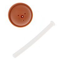 VANKER Hot Cup Mug Tea Leaf Infusers Tool, Creative Silicone Colorful Lollipop Shape Cup Mug Tea Leaf Infusers... N7