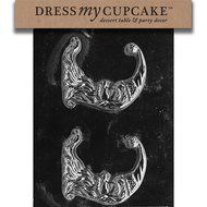Dress My Cupcake DMCC197 Chocolate Candy Mold, Bow Package, Christmas N44