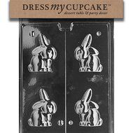 Dress My Cupcake DMCC197 Chocolate Candy Mold, Bow Package, Christmas N47